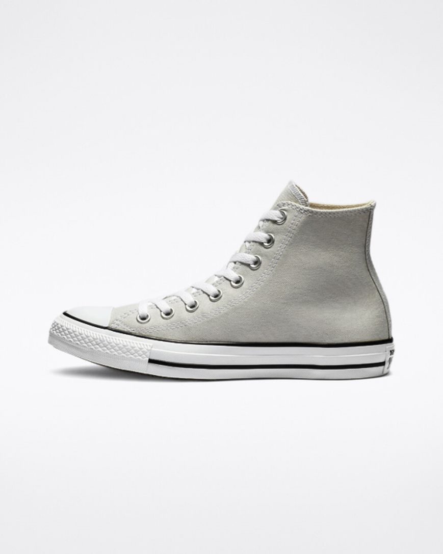 Tenisi Inalti Dama Converse Chuck Taylor All Star Clasici Gri Deschis | RO Q13CRE861